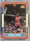 1986-87 Fleer Michael Jordan #57 (RC) Ungraded Authentic Rookie Card🔥Ex/Nm/Mint