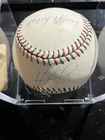 David Ortiz Signed Happy Holidays Holiday Baseball. Mlb Authenticated.