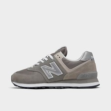 Women's New Balance 574 Casual Shoes Grey/White WL574EVG 030
