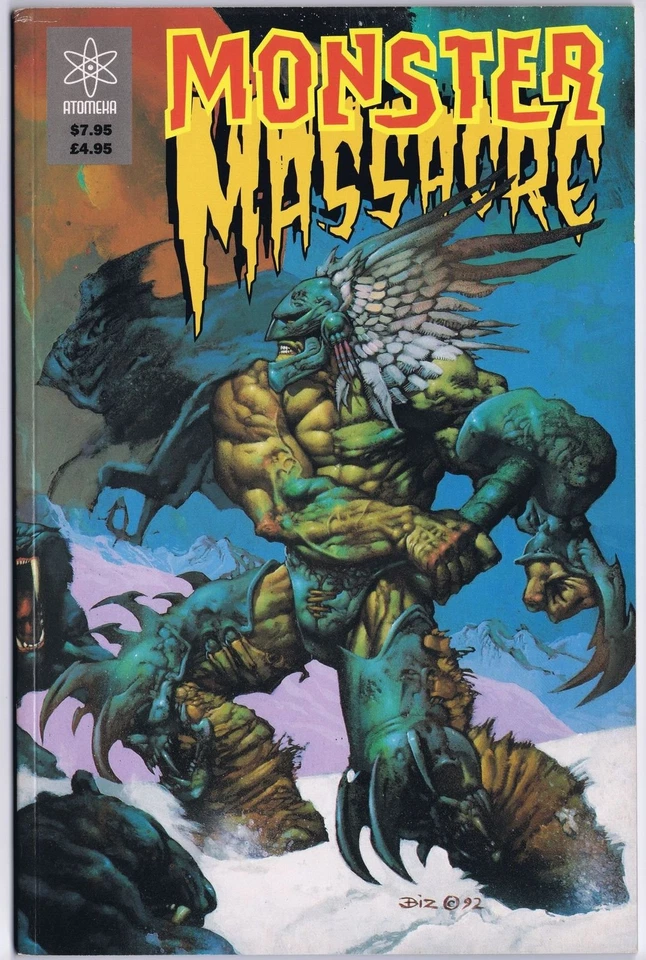 MONSTER MASSACRE US TPb 1993 $7.95 Dave Gibbons Simon Bisley Kevin O´Neill - Bild 1 von 1