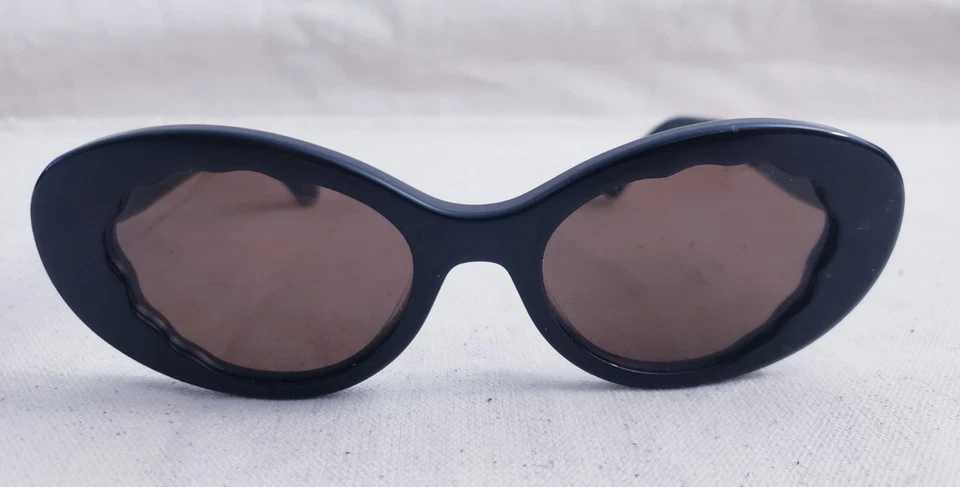 Новые глянцевые коричневые женские солнцезащитные очки ручной работы Anthropology - Изображение 3 из 4