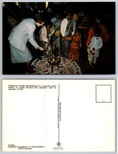 Rosalynn Carter 1978 India Visit Ceremony Postcard First Lady Photo