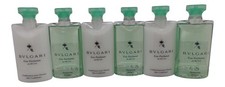 Bvlgari au the vert Shampoo Conditioner lot of 6 3 of each 2.5oz Bottles
