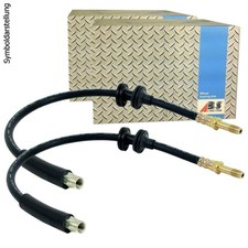 2x A.B.S. Bremsschlauch vorne links + rechts Set für Opel Astra F CC Vectra A