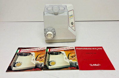 SIMAC Pastamatic MX700 Automatic Pasta Machine w/Manuals & Dies EXCELLENT