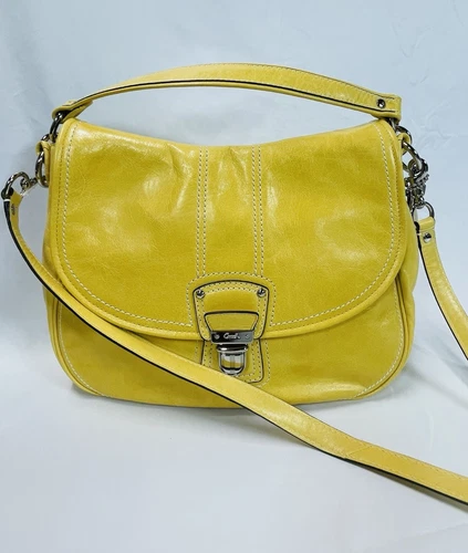 Coach POP Borsa Hobo in pelle Girasole