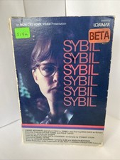 Sybil Betamax NOT VHS Joanne Woodward Sally Field