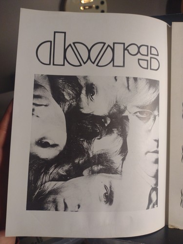 The Doors Noten Light My Fire Klavier Gitarre Text 1970 sehr guter Zustand - Bild 2 von 7