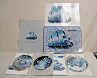 Motown 25 Yesterday - Today - Forever DVD Complete Box Set With Booklets