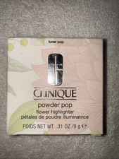 Clinique Powder Pop Flower Highlighter  Lunar Pop ~ Full Size 0.31oz/9g ~ NEW