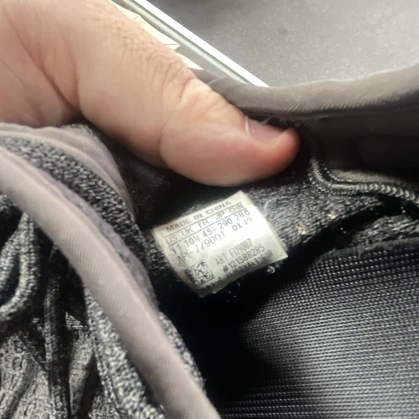 adidas Yeezy Boost 350 V2 Black Reflective FU9007 Primeknit Men  Sneaker no box  thumbnail 6