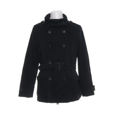 Topman, Trenchcoat, Herren, Größe: M, Schwarz, Einfarbig #goZ