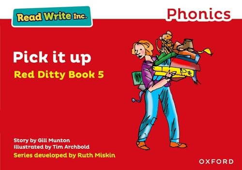 Read Write Inc. Phonics: Red Ditty Book 5 Pick It Up by Gill Munton NEW - Image 2