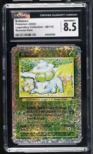 CGC 8.5 Bulbasaur 68/110 Legendary (Collection) Reverse Holo Pokemon Card on eBay