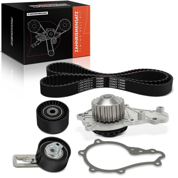 Frankberg Zahnriemensatz + Wasserpumpe Passend FüR CitroËN C3 DS3 Ford Fiesta-image