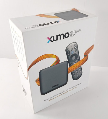 XUMO Stream Box 4k UHD Streaming Device With Voice-Controlled Remote NEW SEALED!