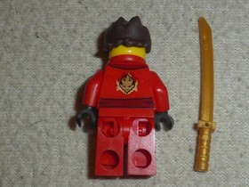 LEGO NINJAGO KAI 70727 70721 TECHNO ROBE REBOOTED MINIFIG FIGURE W SWORD