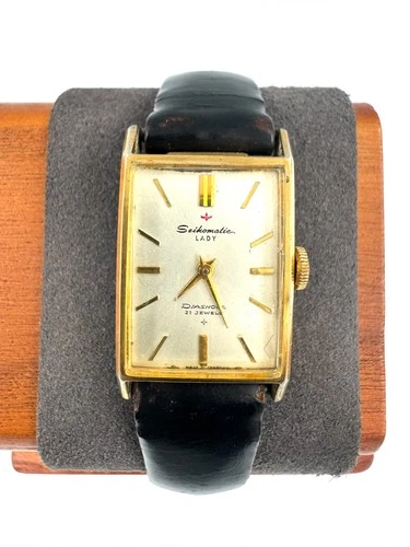 vintage seiko matic lady 18mm Women’s Automatic 27001 Watch Working -f640