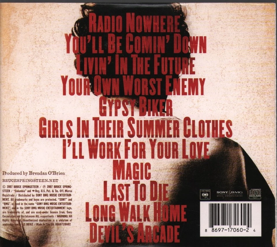 Bruce Springsteen Magic CD Europa Columbia 2007 In Gatefold-Kartenhülle - Bild 2 von 2
