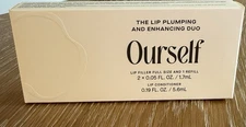 Ourself lip filler & enhancing duo 2x.05oz Lip Filler & 1 lip conditioner