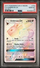 2017 POKEMON SUN & MOON SECRET #154 FULL ART/UMBREON GX PSA 10