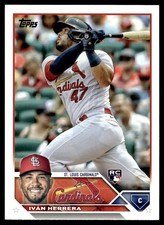 Ivan Herrera RC 2023 Topps #58 St. Louis Cardinals 31231 Baseball Card