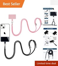 Stylish Universal Phone Lanyard - Lightweight  Convenient for All Mobile Phones
