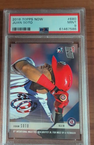2018 Topps Now 680 Juan Soto