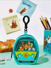 Scooby Doo Coin Purse Keys Mystery Machine Velma Daphne Shaggy New Accessory
