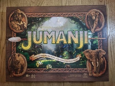Jumanji Das Brettspiel Spin Master Spiele 2022 komplett 2-4 Spieler ab 8+ 