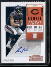 2018 Panini Contenders #195 Ryan Nall Rookie Ticket Stub #/35