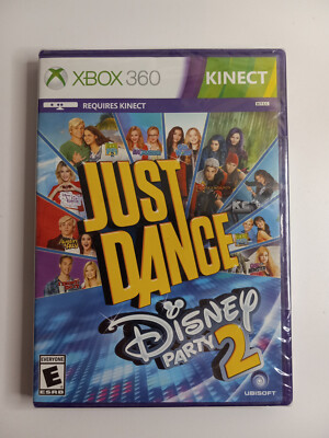 Just Dance: Disney Party 2 (Microsoft Xbox 360, 2015) FACTORY SEALED
