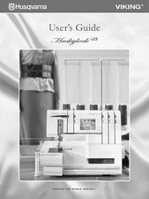 Husqvarna Viking Huskylock s25 User Owners Manual Reprint