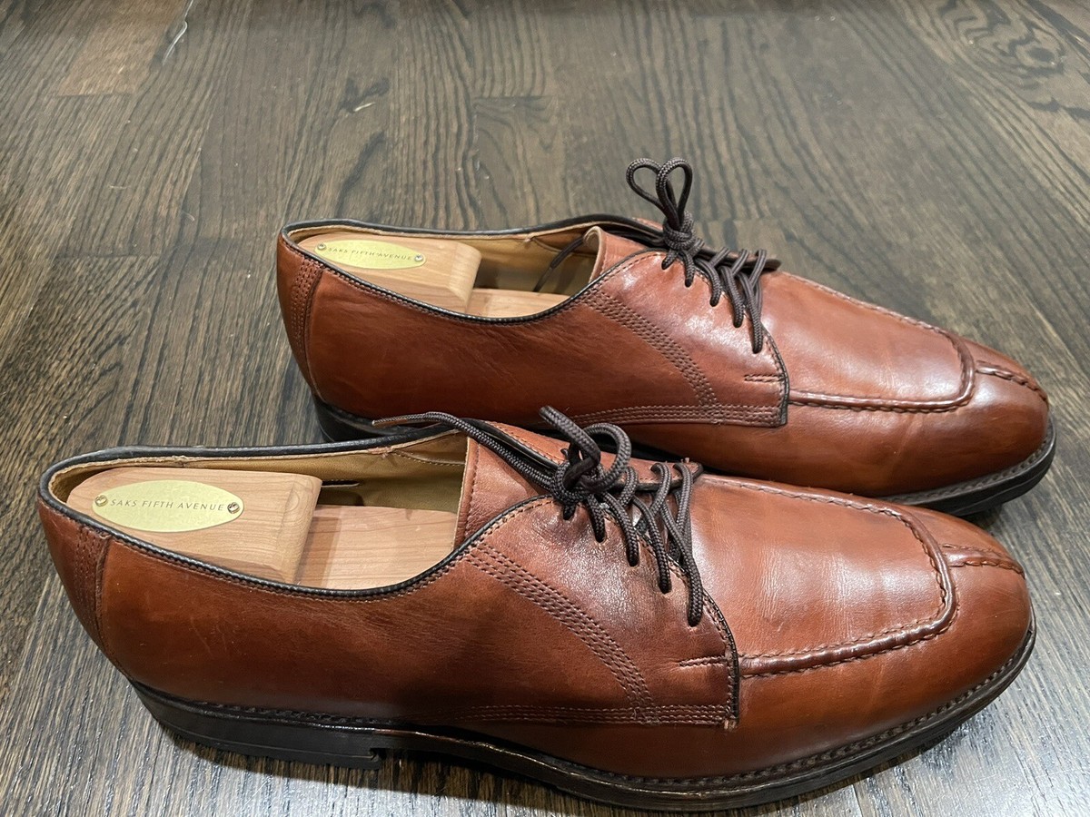 Allen Edmonds DELLWOOD Split Toe Blucher 10 D Chili * add $15 new Trees Allen Edmonds Walton Split Toe Blucher Dress Shoes Chili  main image 2