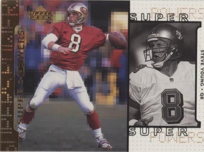 1998 Upper Deck Steve Young #S9 - 1 of 2