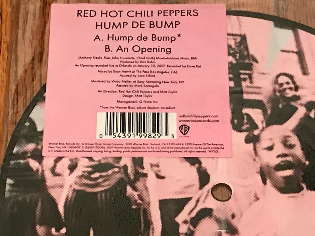 Red Hot Chili Peppers /Hump de bump レコード Red Hot Chili