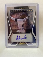 AKIL BADDOO 2022 Absolute Baseball Absolute Ink Auto /199 SP TIGERS 