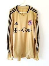 Bayern Munich Away Shirt 2004. Medium. Original Adidas. Long Adults Football Top