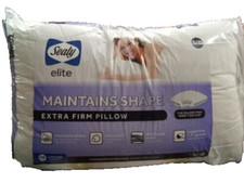 Sealy Elite Extra Firm Foam Core Won't Go Flat support Pillow Standard Queen