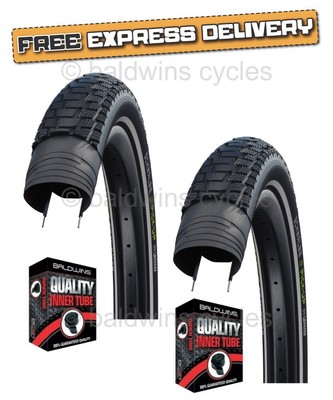 Schwalbe Pick Up 24 x 2,35 Kinder Lasten Mountainbike Slick Rennrad Reifen Schläuche
