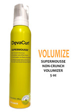 DevaCurl SuperMousse Non-Crunch Volumizer f/medium to coarse waves VOLUMIZE 5 oz