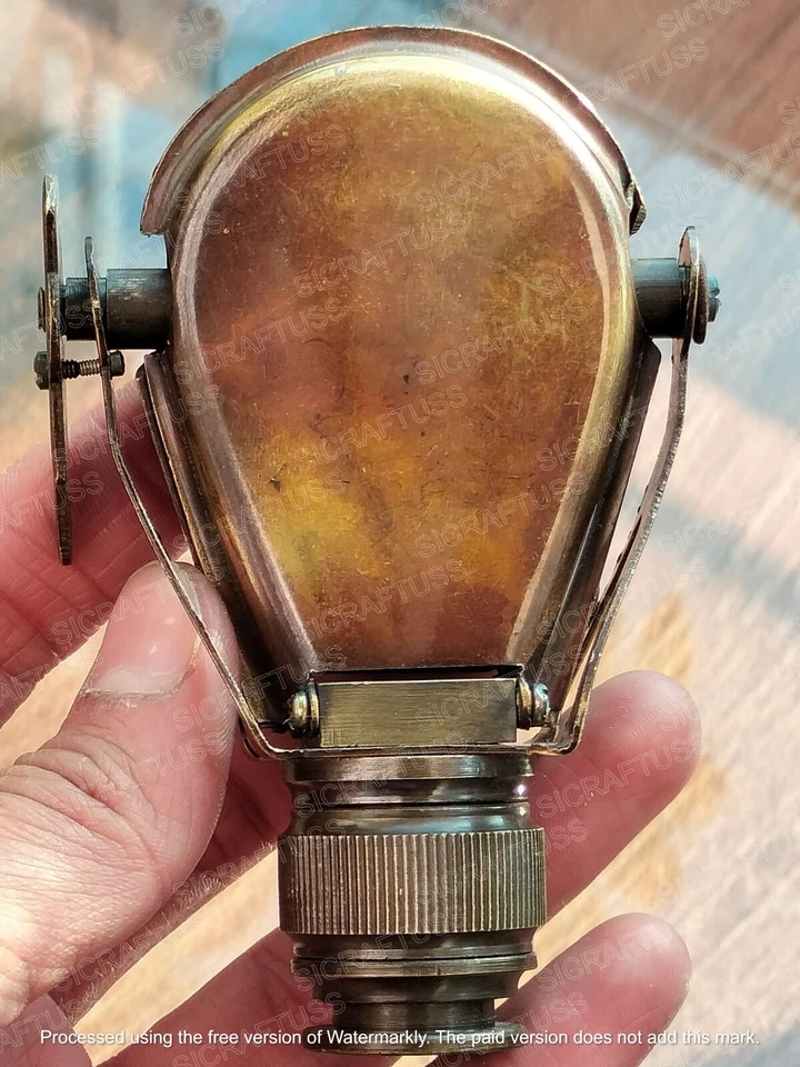 1857 Antique Monocular Brass Binocular Telescope Vintage Spyglass - Image 2 of 4