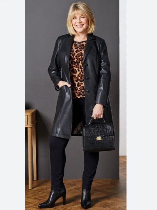 Ruth Langsford Qvc Leather Coats Ruth Langsford Leather Skirt Qvc