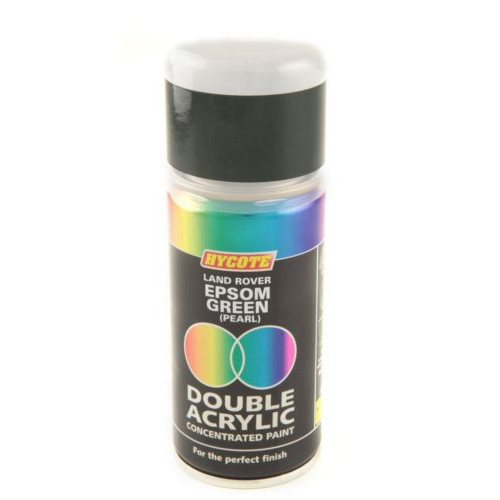 Hycote Land Rover Epsom Green Pearl 150ml Double Acrylic Spray Paint Aerosol