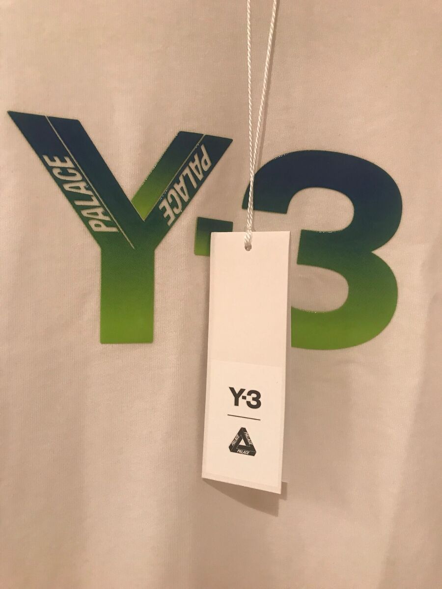 Y-3 Palace Collaboration Logo Jersey Style Tee BNWT Small y3 Y-3 Palace Collaboration Logo Jersey Style Tee BNWT Small y3