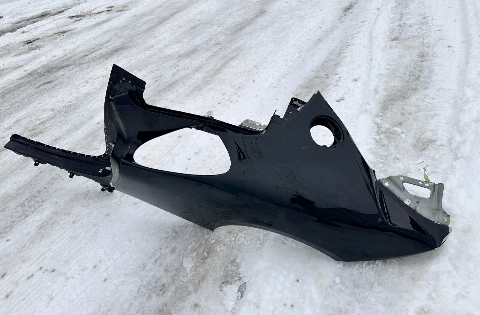 21-24 Ferrari SF90 Spider Quarter Panel Rear Left Body Side OEM Black aluminum