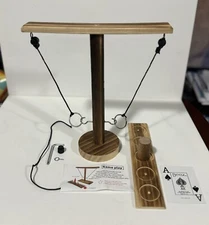 The Ultimate party game: Ring Toss Wooden Tabletop Game