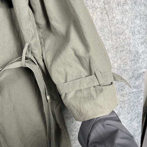 London Fog Trench Coat Womens Size 14 Long Padded Lining Double Breasted Vintage - Picture 20 of 22