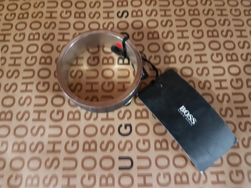 HUGO BOSS RELÓGIO DE PULSO FEMININO MODA FEMININA PULSEIRA PULSEIRA JOALHERIA £148 - Imagem 4 de 4