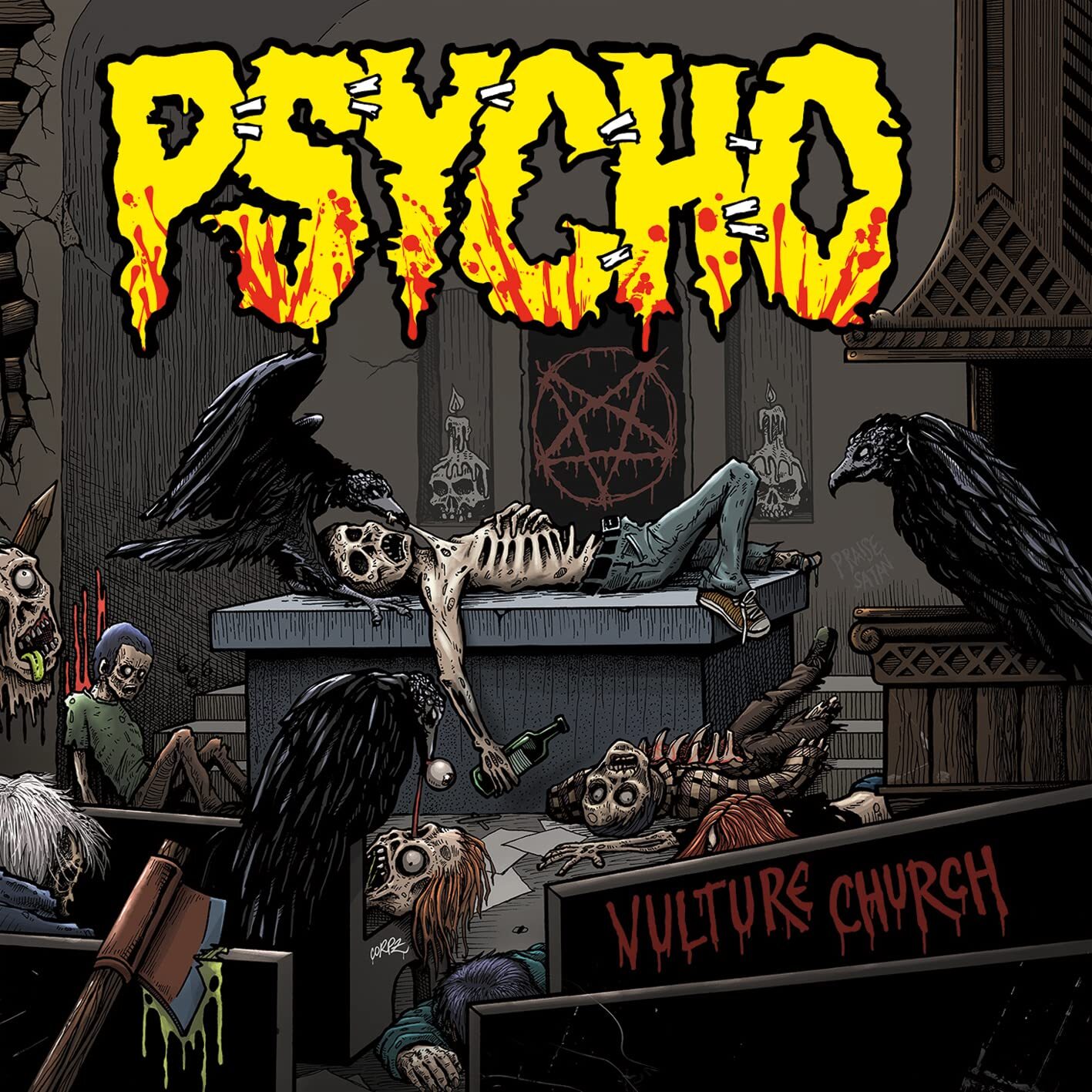 Psycho Vulture Church (CD)